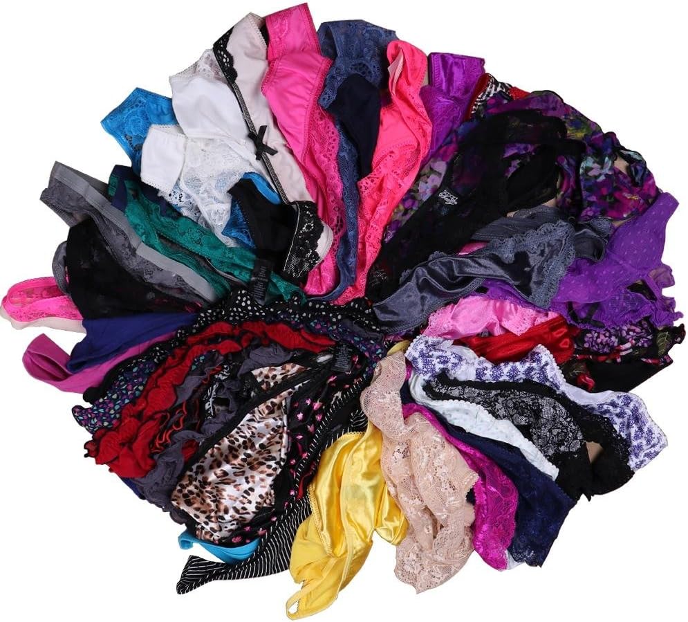 Sexy Underwear, Kinds of Women T-Back Thong G-String Underpants Sexy Lacy Panties, 10 Pcs