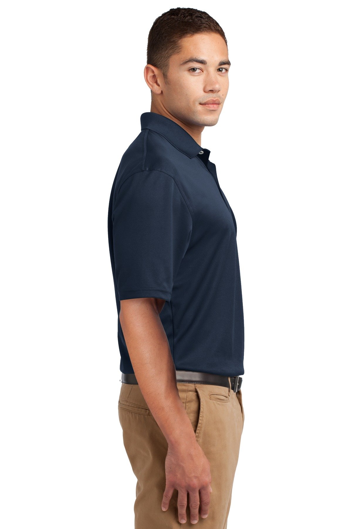 Sport-Tek Tall Dri-Mesh Polo 2XLT Navy