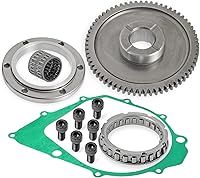Vista 4 de Kit de embrague de arranque rodamiento unidireccional + engranaje y junta para Yamaha 350 Raptor Warrior Big Bear Moto 4 YFM 350 1987-2014