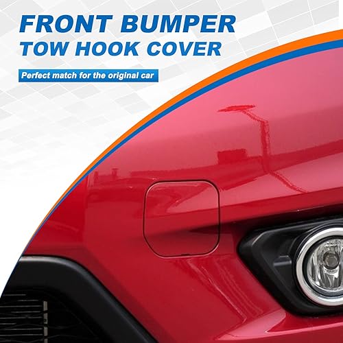 Miniatura 2 de Cubierta de gancho de remolque para parachoques delantero para Nissan X-Trail T32 Rogue 2014 2015 2016 Tapa de ojo de remolque 622A0-4CL0A