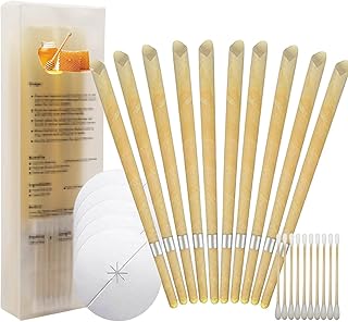 10 Set Family Travel Ear Wax Removal Kit,Ear Cleaner Wax Removal Kit,with Cotton Swabs and Storage Case, for Men and Women