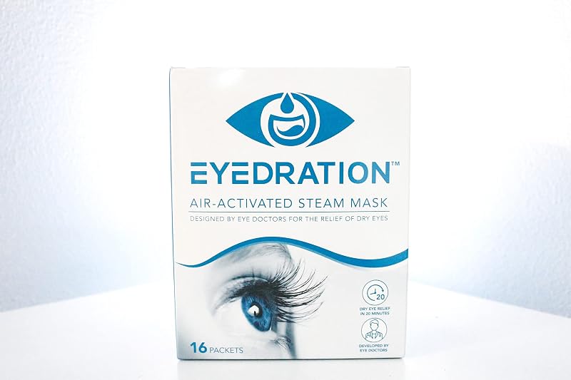 Máscara térmica autoaquecida para os olhos Eyedration, pacote com 1