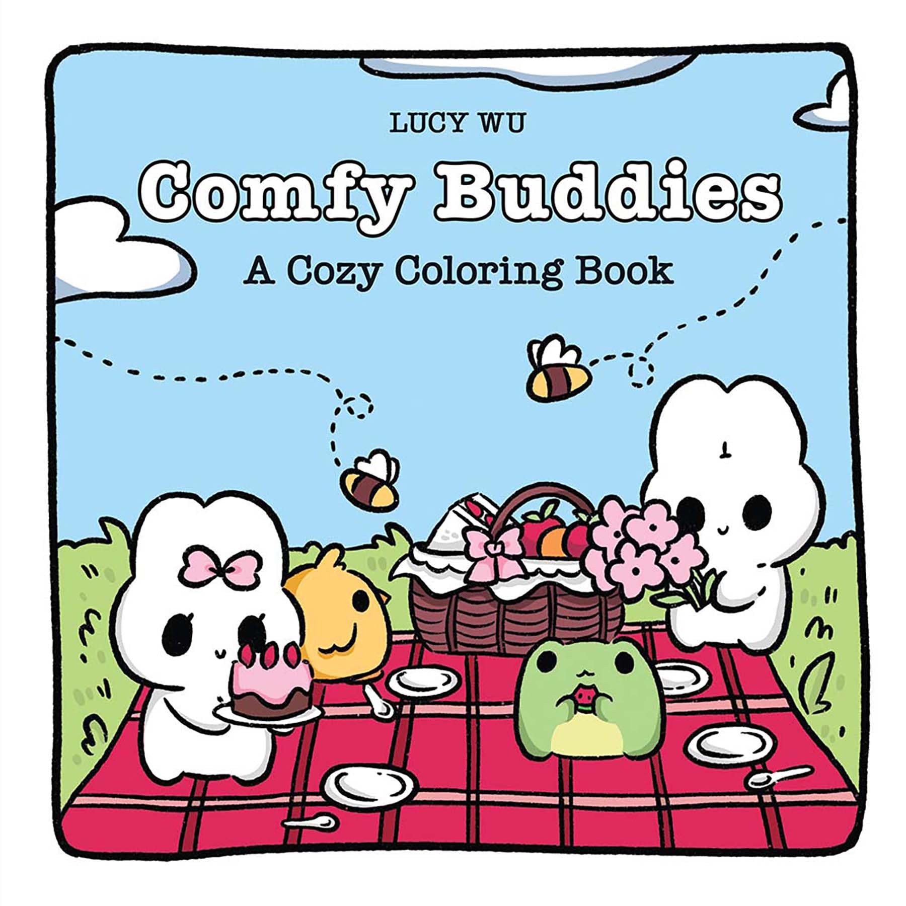 Comfy Buddies: A Cozy Coloring Book by Lucy Wu - 9780486855233