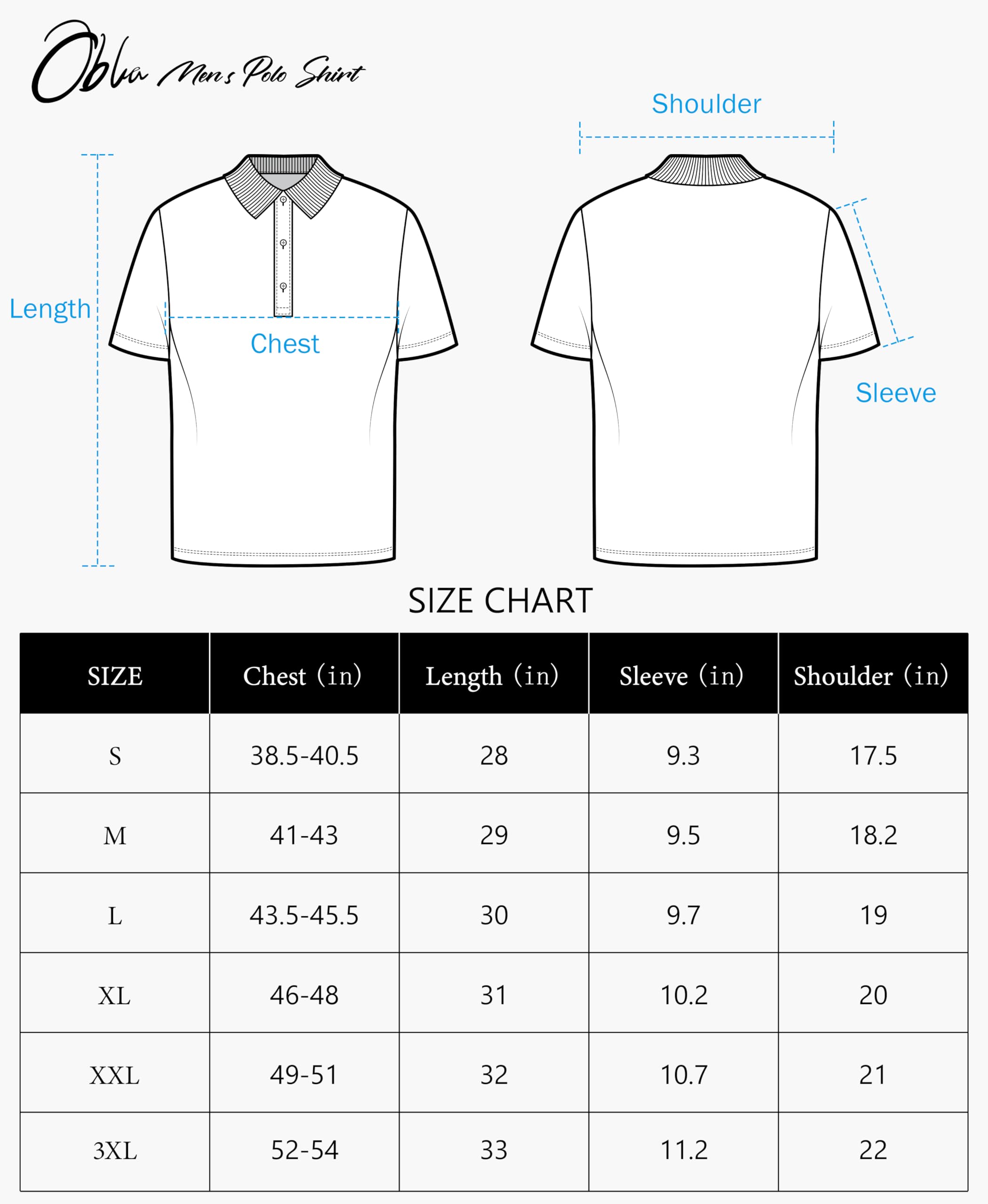 Obla Polo de golf para hombre, manga corta, ajuste seco, rendimiento que absorbe la humedad, estampado casual, cuello | Absorbe la humedad, rendimiento, ligero, casual, camisas polo para hombre