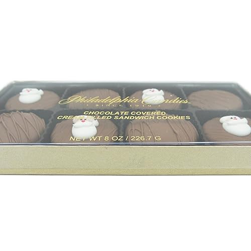 Miniatura 150 de Galletas Oreo bañadas en chocolate oscuro y con leche, de Philadelphia Candies