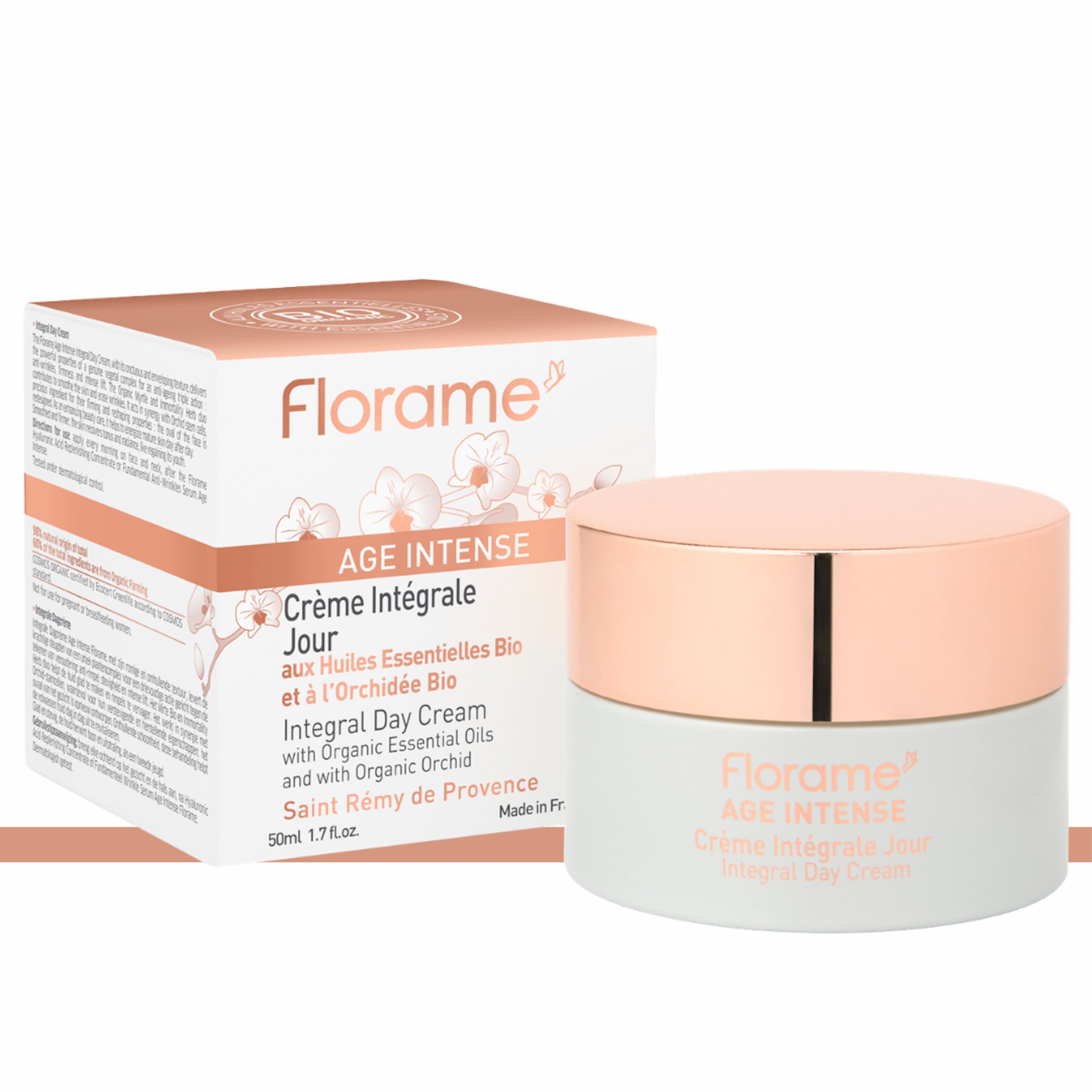Florame Crème Intégrale Jour Age Intense 50 ml - Soin Global Anti-Âge