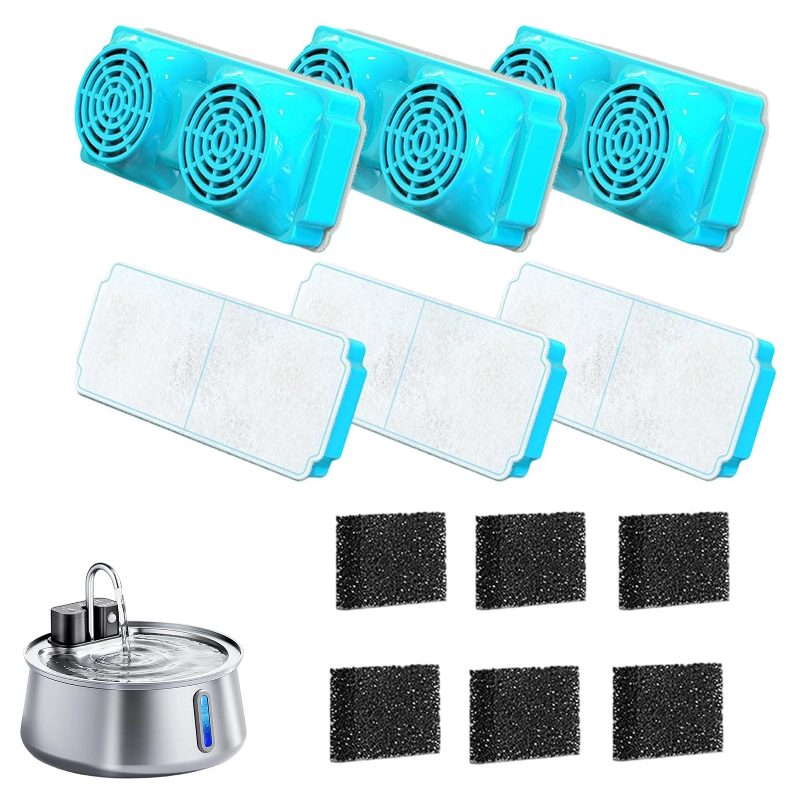 2l/4l/7l Dog Water Fountain, Wireless 4L (for 4L wireless-6filter element) — image 1