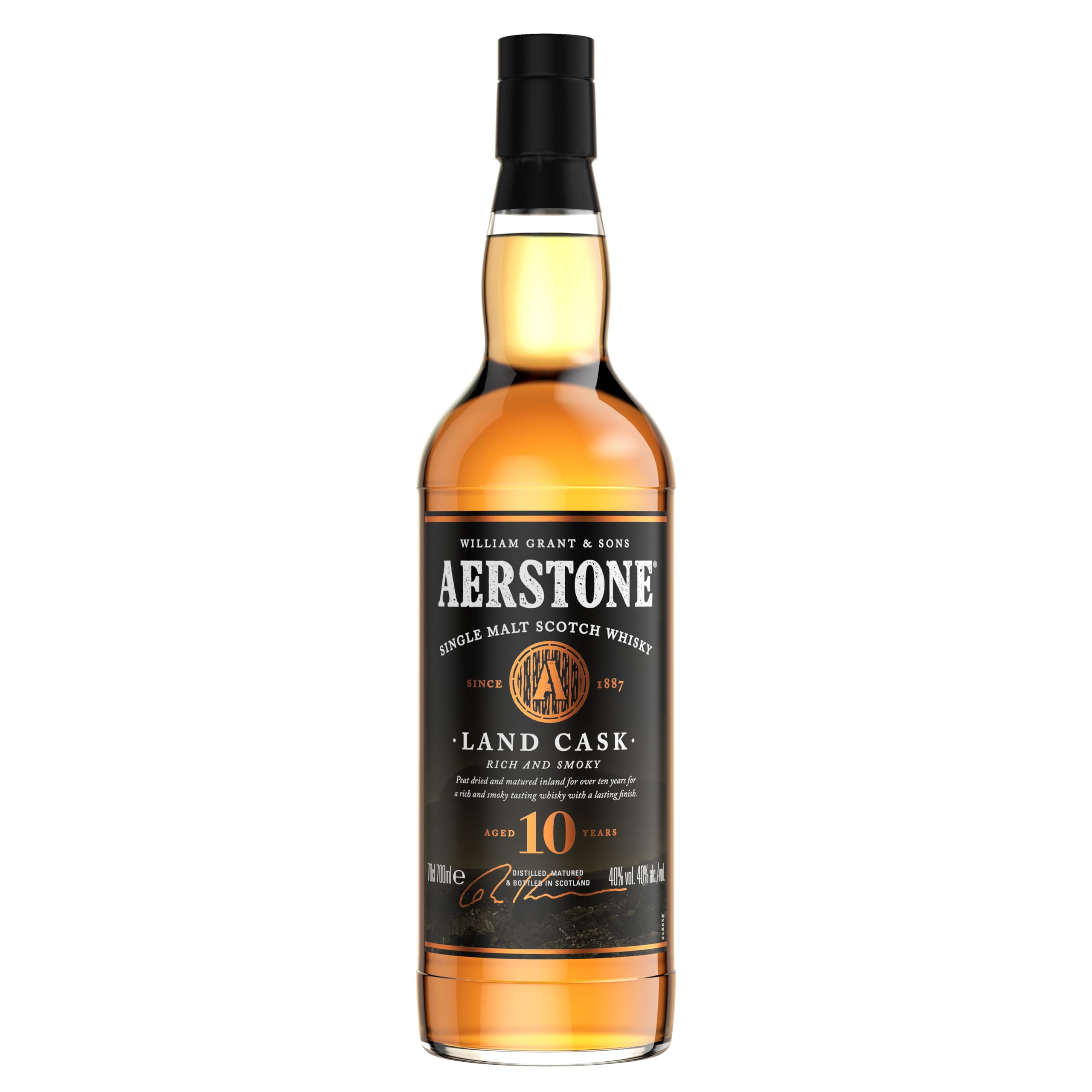 Aerstone Land Cask Single Malt Scotch Whisky 10 Anni, 70cl