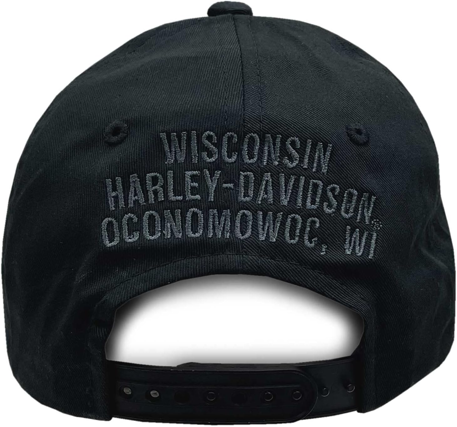 Wisconsin Harley-Davidson mens Baseball