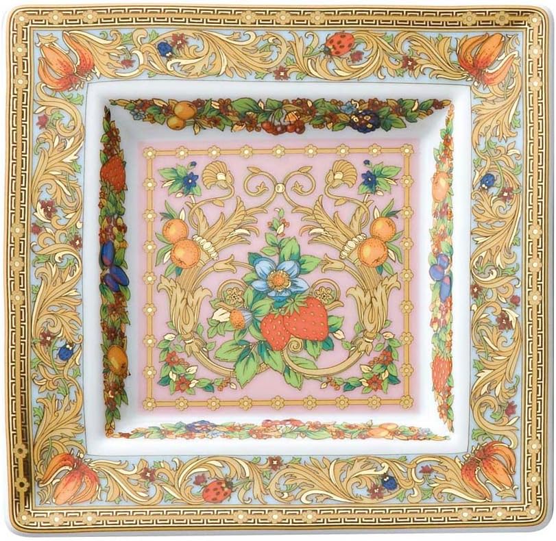 Versace by Rosenthal Butterfly Garden 8 1/2Inch Square