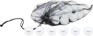 Recycled & Used Golf Balls for Titleist Trufeel Golf Balls - Good Low Condition for Used Titleist Golf Balls - Golf Balls Bulk - Includes Mesh Carrying Bag by Clean Green Golf Balls