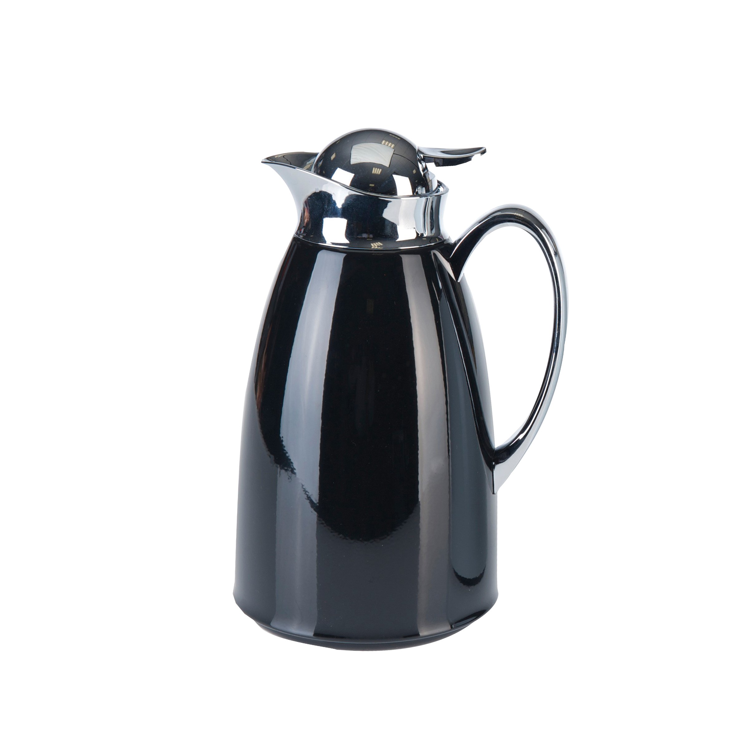 Axentia 263140 Isolierkanne Luisa 1 L schwarz / chrom
