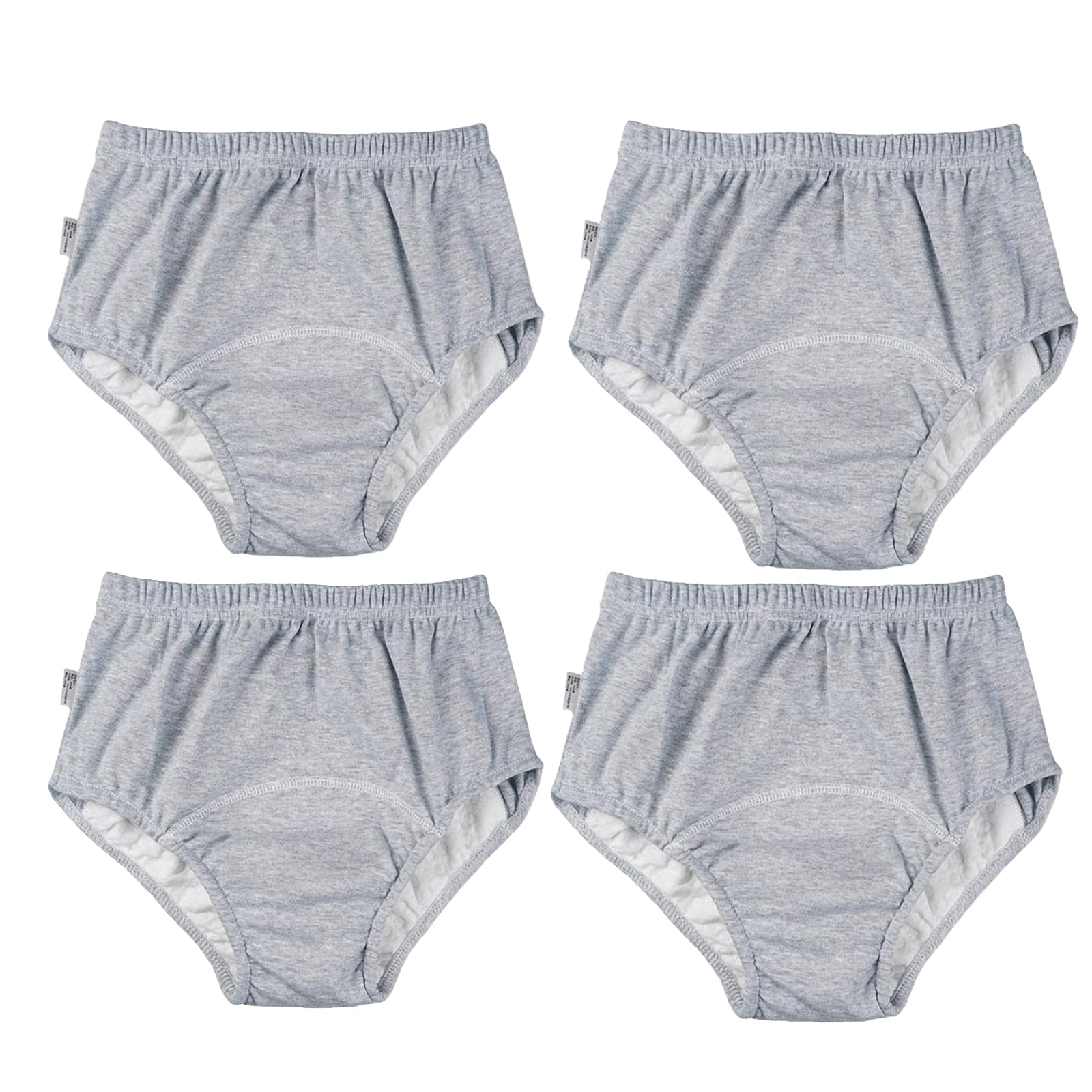 Pantalones Incontinencia para Adultos Unisex, Braga-Pañal para Adultos con Pañales 100% Algodón Lavable Reutilizable Pantalones para Incontinencia,Gris,XL