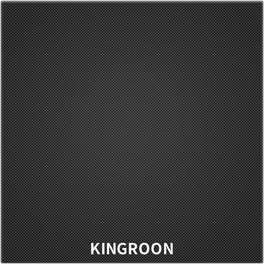 KINGROON Ultra Base 3D Printer Platform,Tempered Borosilicate Glass Heat Bed Durable Build Surface 220mm x 220mm for 3D Printers MK3