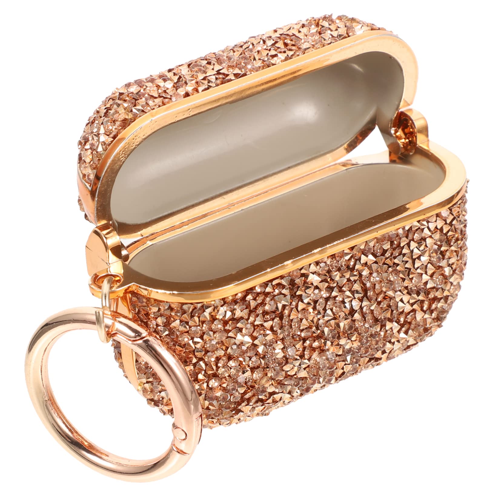 DOITOOL 4 Piezas Estuche Protector Segunda generación Protector Auriculares Estuche Auriculares Funda anticaída para decoración Leopardo inalámbricos Diamante