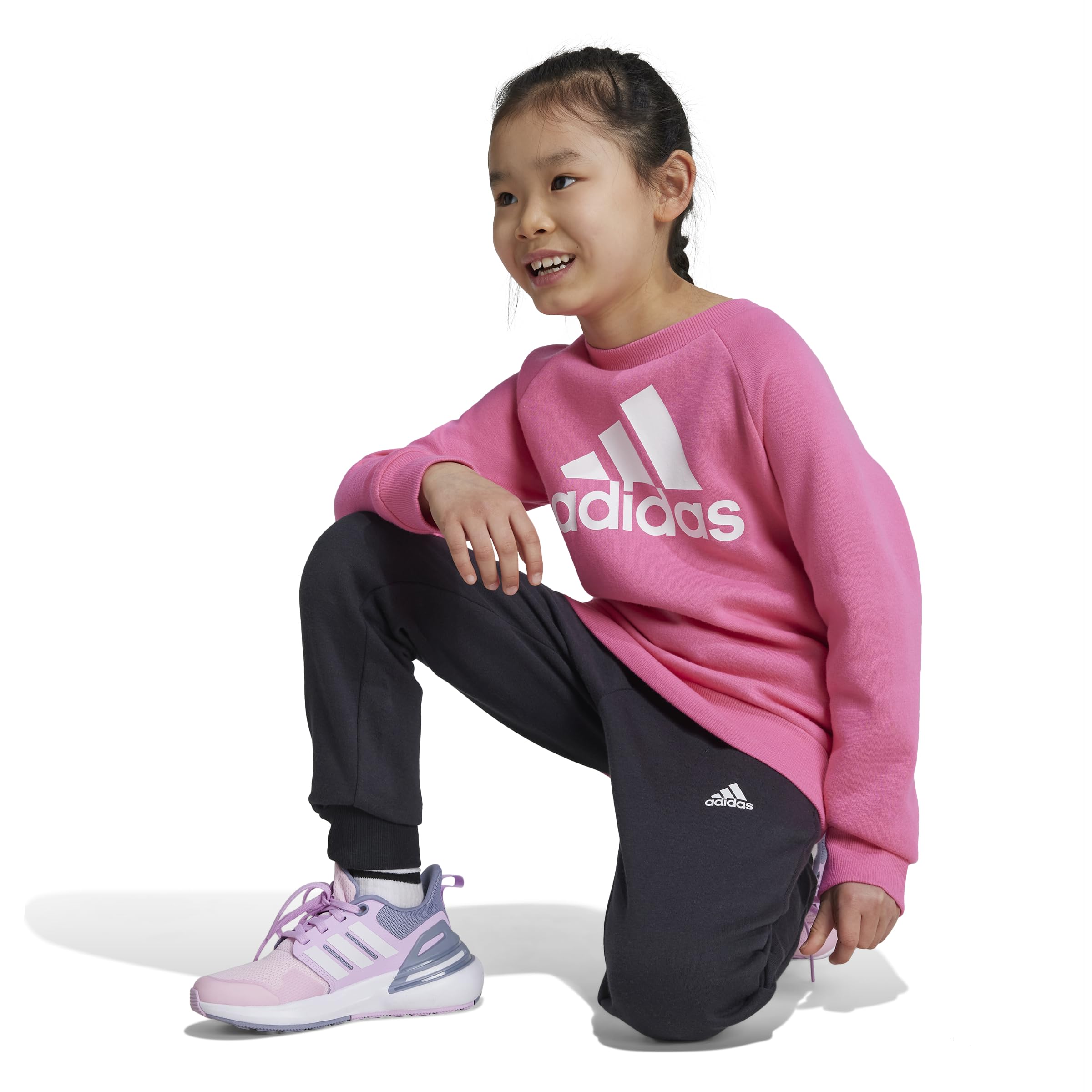 adidas Essentials Logo Fleece Set 5-6 Years