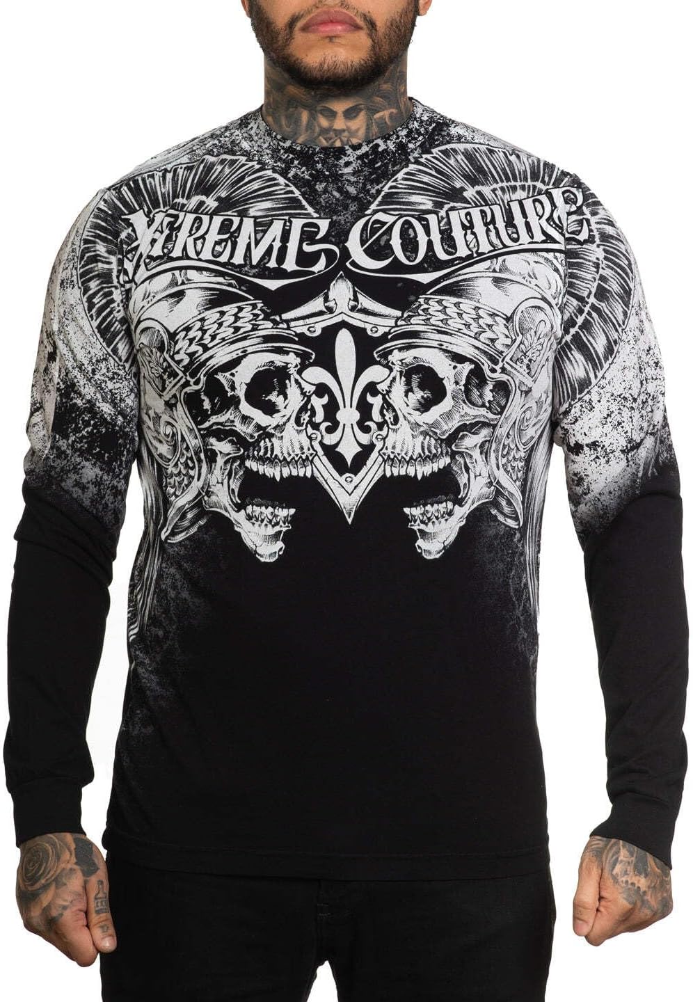 Xtreme Couture by Affliction Men's Long Sleeve T-Shirt Hector