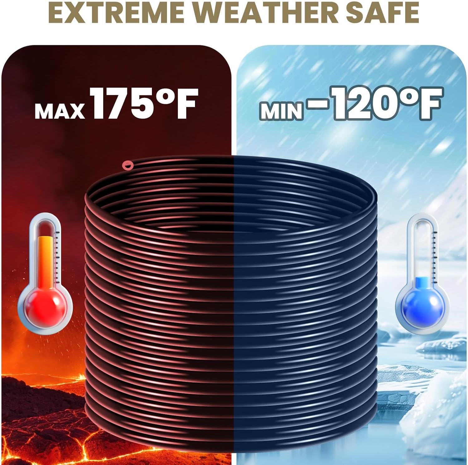 Reinforced PVC Pond Hose, 700 Feet in Length, Inner Diameter of 3/8 Inch, Featuring Oxygenating Tube with No-Resistance Inner Cavity, Pond Hose Suitable for Ponds, Fountains (700, Inches)