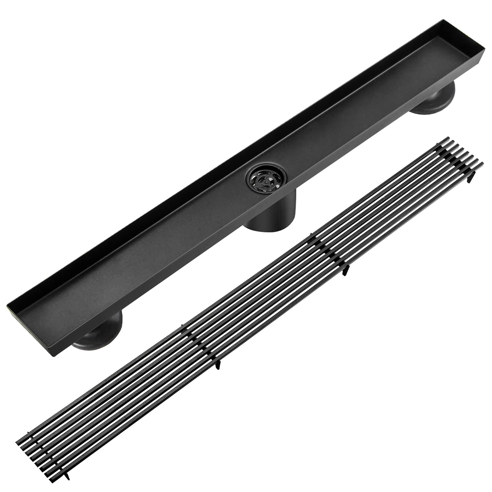 Heaven Bird 24 Inch Linear Shower Floor Drain, Rectangular Shower Drain