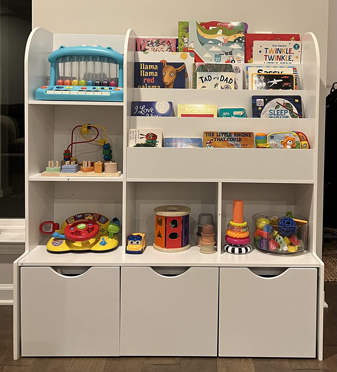 32/mo Finance FOTOSOK Kids Bookcase and Bookshelf, Multifunctional