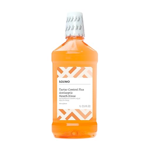 Solimo Tartar Control Plus Antiseptic Rinse, 1 Litre