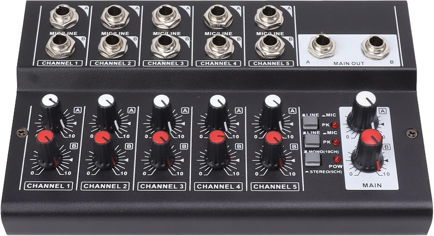 Sound Mixer Digital Mixer 10 Channel Compact Studio Mixer Compact 10