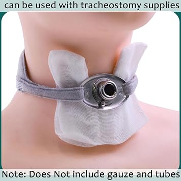 Tracheotomy Tube Fixing Strap, Tracheostomy Tie Tracheostomy Secure Strap Tracheostomy Tube Fixing,Medical Neck Catheter Support Brace, Tracheostomy Fixed Device (2 Pcs/4 Pcs)