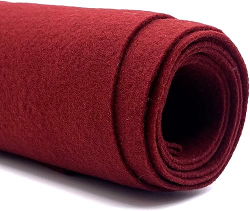 Miniatura 9 de Ice Fabrics The Yard - Tela de fieltro para manualidades, 72 pulgadas de ancho y 0.063 in de grosor, tela de fieltro naranja suave y duradera para