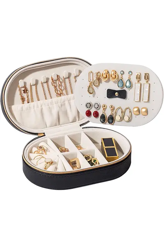 ProCase ProCase Travel Jewelry Organizer Box, Small Jewelry...