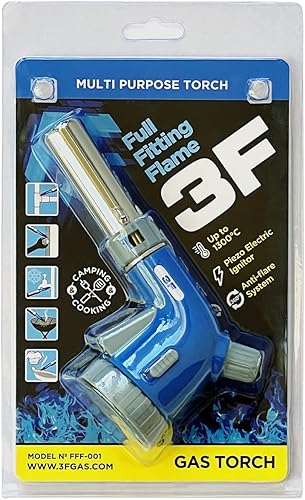 Antorcha profesional culinaria Antorcha de cocina Hornear Fogatas de carbón Parrillas de carbón Combustible de butano para campamento.