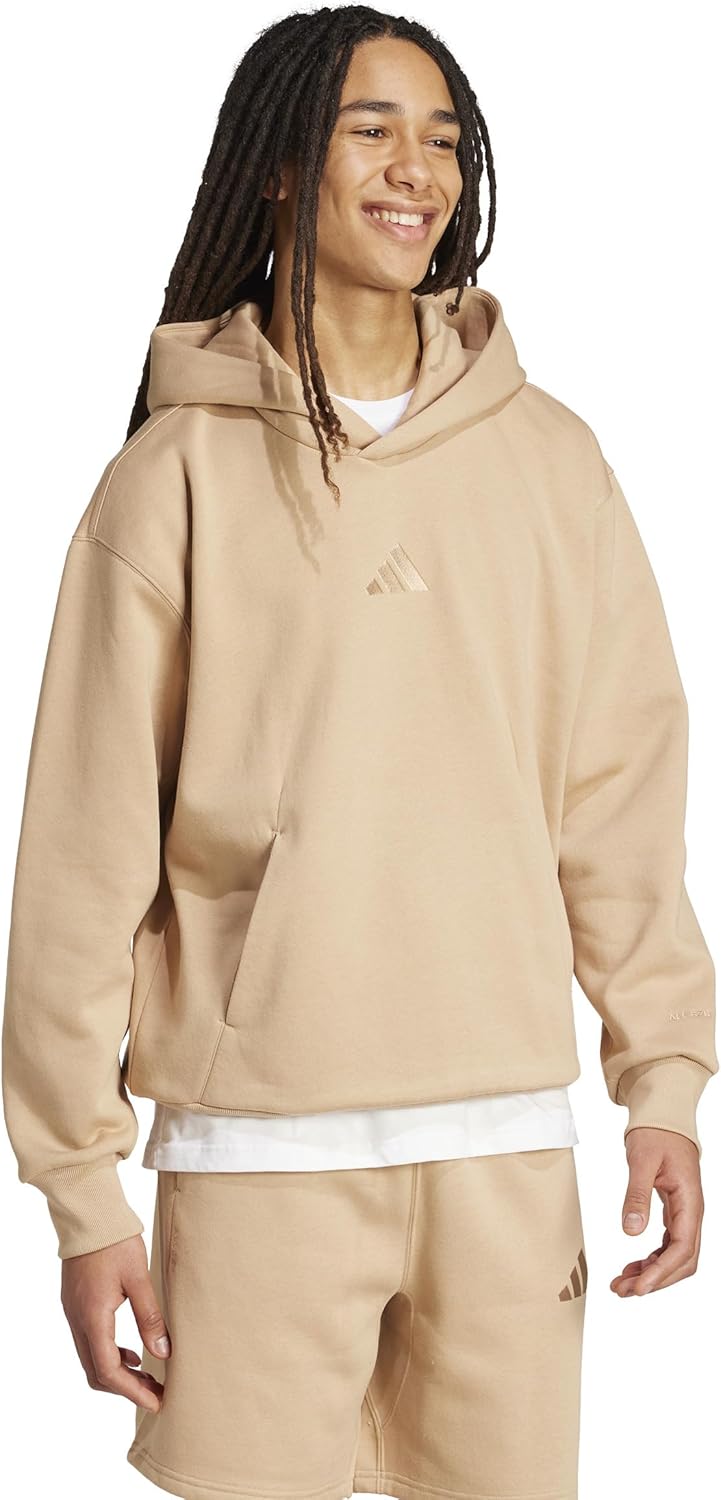 adidas mens All Szn Fleece Loose Hoodie - Image 2