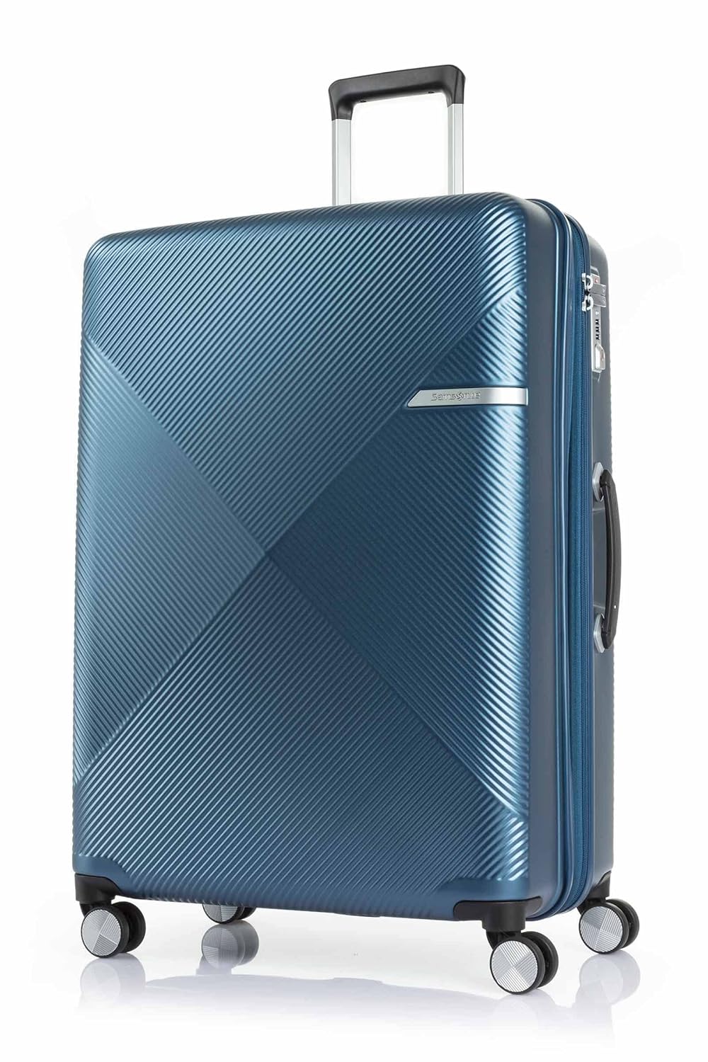 Samsonite Volant Polycarbonate 75 cm Matte Navy Hardsided Check-in Luggage (SAM Volant SP75/28EXP MAT.NAVY) Samsonite Volant Polycarbonate 75 cm Matte Navy Hardsided Check-in Luggage (SAM Volant SP75/28EXP MAT.NAVY)