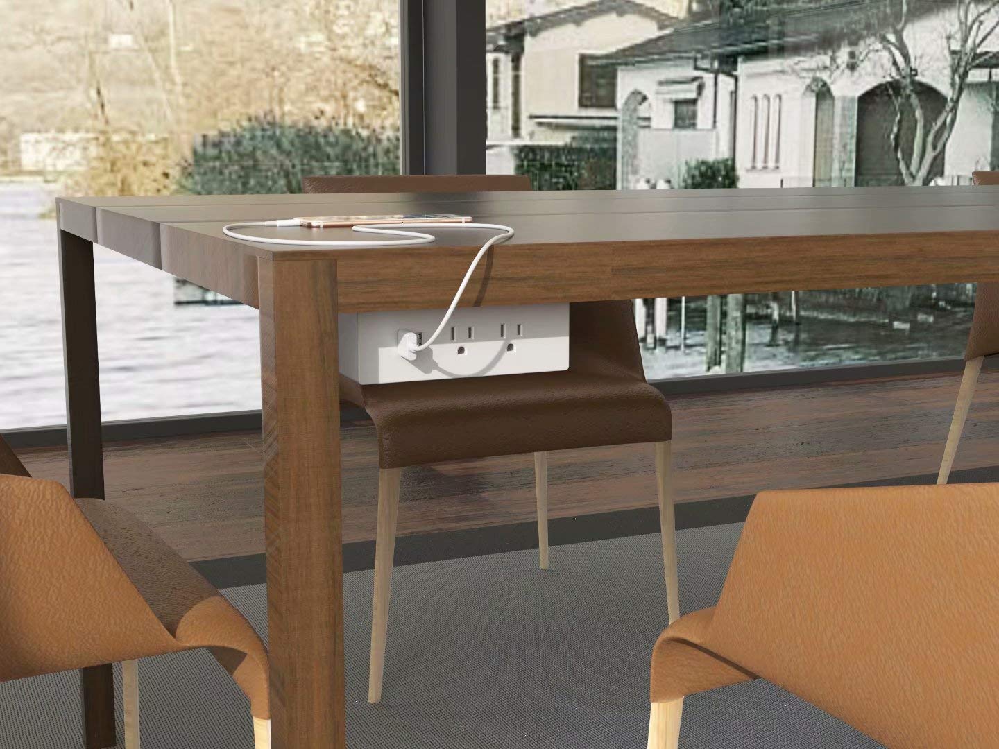 New Deal Strip Hanging Mount Under Desk Table Edge Super Cheap 🛒 Strip Hanging Mount Under Desk Table Edge