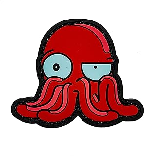 Zoidberg PVC Morale Patch with Hook Backing
