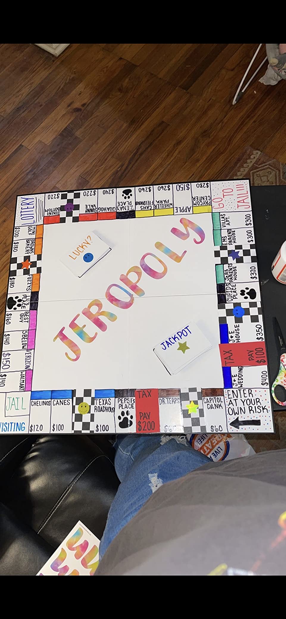 7/mo Finance Create Your Own Board Game Set DIY Game Kit with