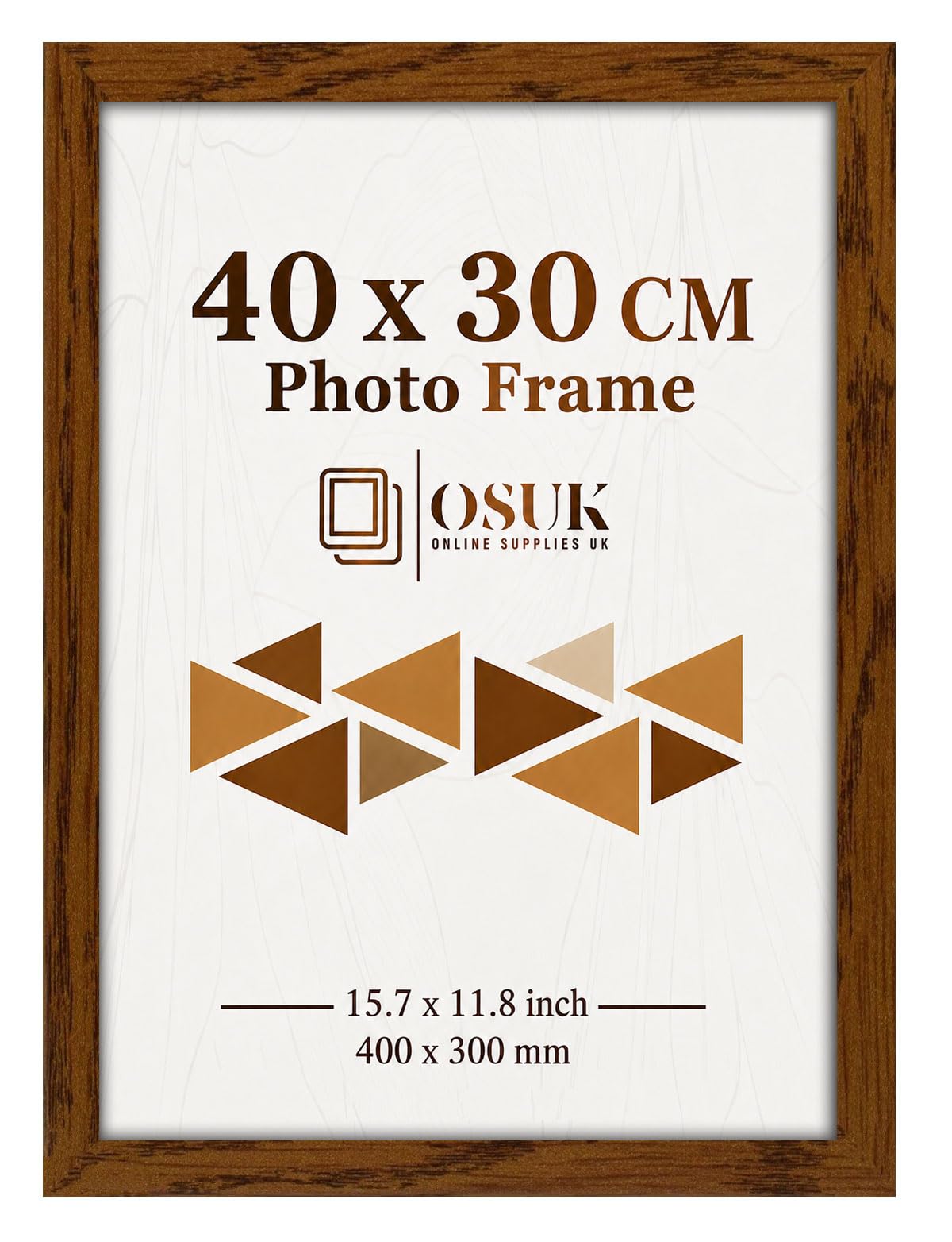 Frame Eazy Walnut Osuk Picture Frame 40 X 30Cm Photo Frames For Wall Art