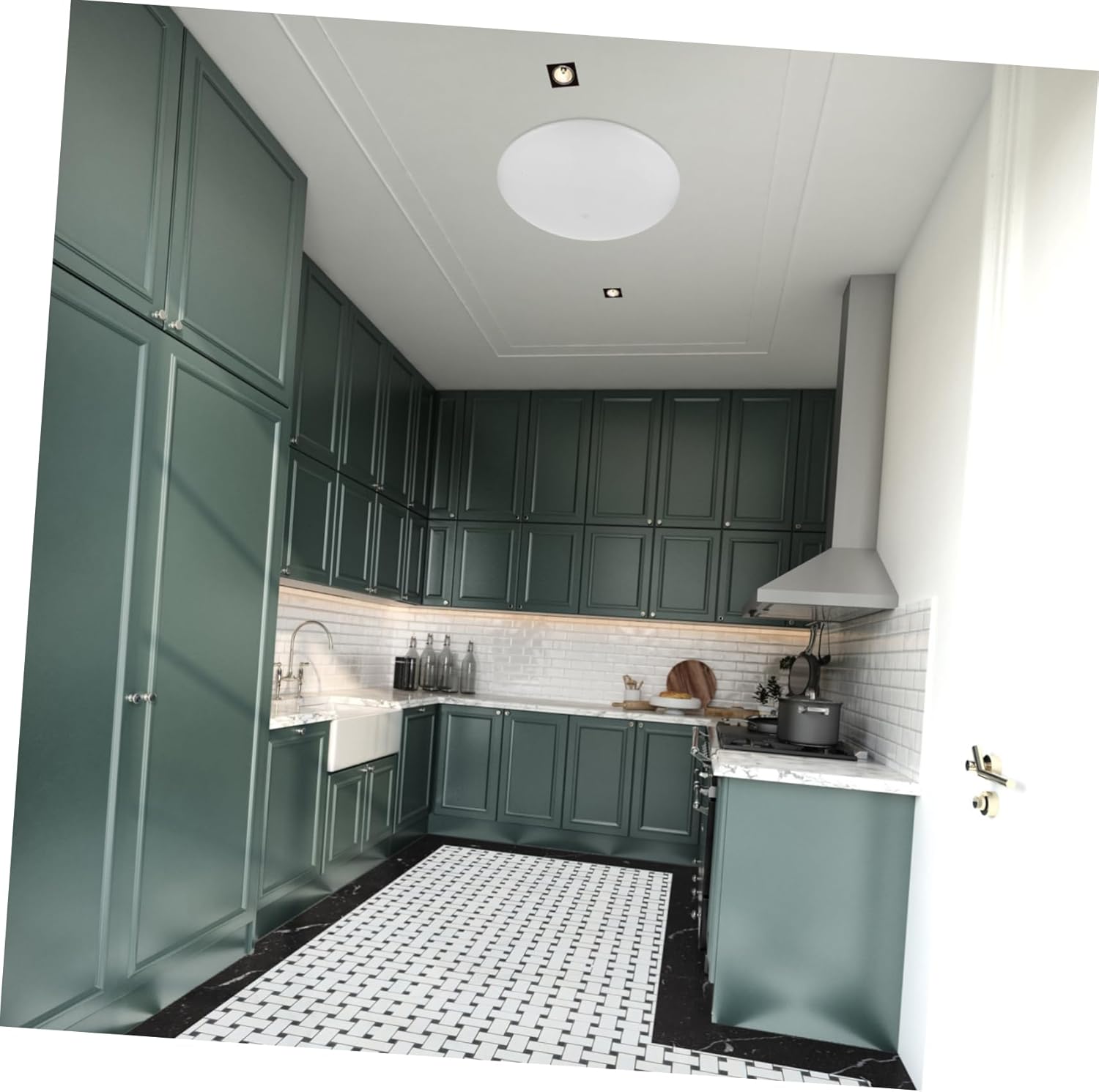 Ceiling Light Shade Round Decorative Lampshade for Home Use Easy to Install Light Cover for Living Room Bedroom and Kitchen Protects Ceiling Fixture with Elegant Design