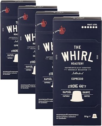 THE WHIRL Espresso Strong Kaps l 55 G 4 paketi