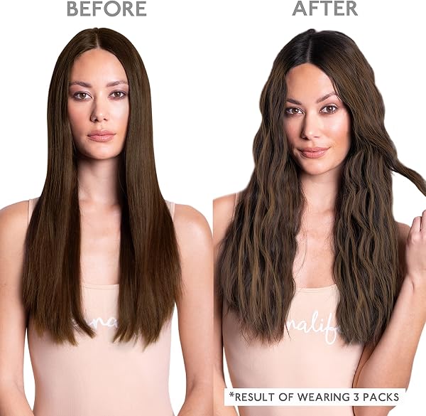 WENNALIFE Extension Adhesive Cheveux Naturel, 20pcs 35cm 50g Balayage Marron Foncé Mixte Marron Châtaigne Extension Cheveux Naturel Adhésif Colored Remy Tape in Hair Extensions - 5