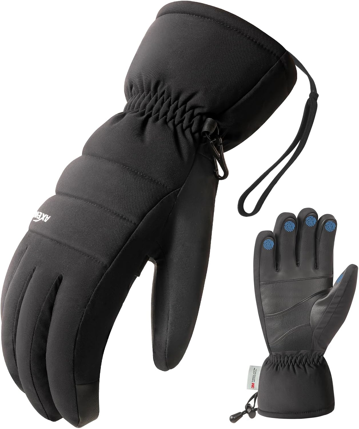 Winter Gloves Ski Gloves Waterproof for Men & Women