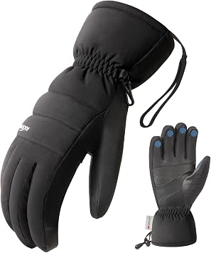 Winter Gloves Ski Gloves Waterproof for Men & Women
