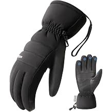 Quilted Winter Ski Gloves Unisex, 3M Thinsulate
