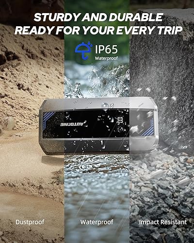 Miniatura 8 de AUTOONE Arrancador de batería de 5800 A, batería portátil para todos los gasolineros de 10 L, caja de salto de 12 V con cable de arranque