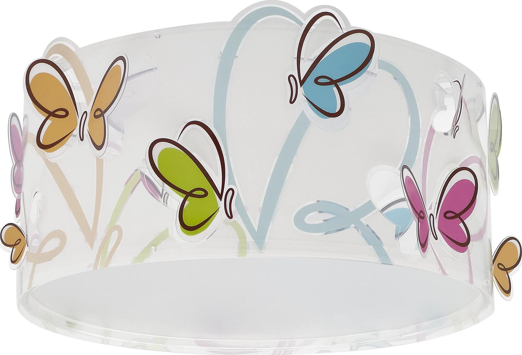 Dalber 62146N E27 Ceiling Light for Children Butterfly Butterflies