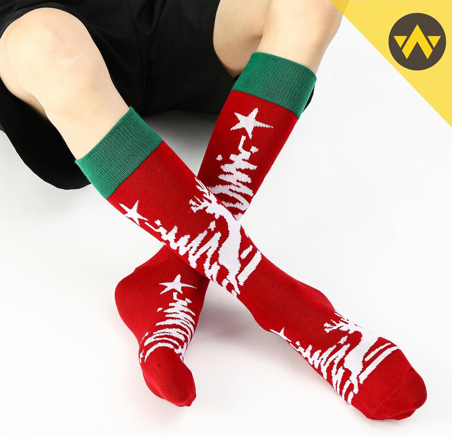 WANDER Men's Dress Socks Cotton Thin Classic Lightweight Socks 6/8 Pairs Solid & Patterned Soft Breathable Socks - Image 3