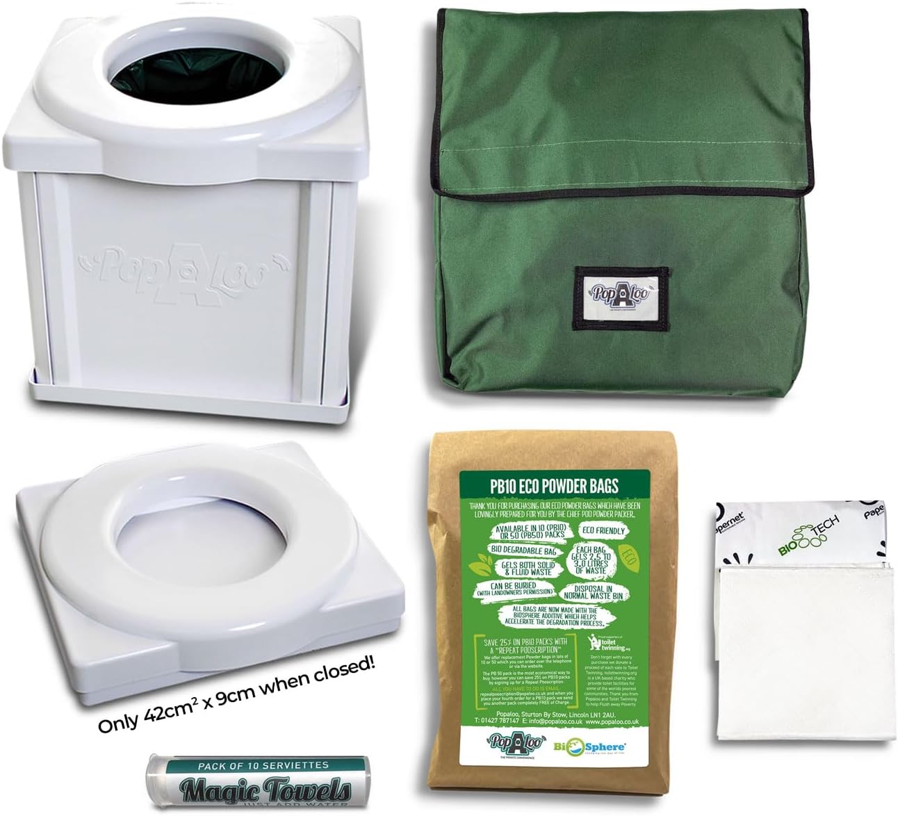 Portable Camping Toilet.