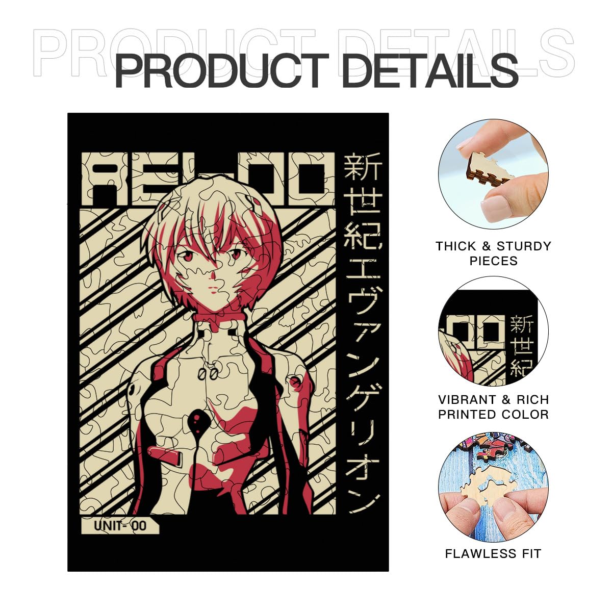 Amazon.co.jp: ジグソーパズル 新世紀エヴァンゲリオン 綾波レイ