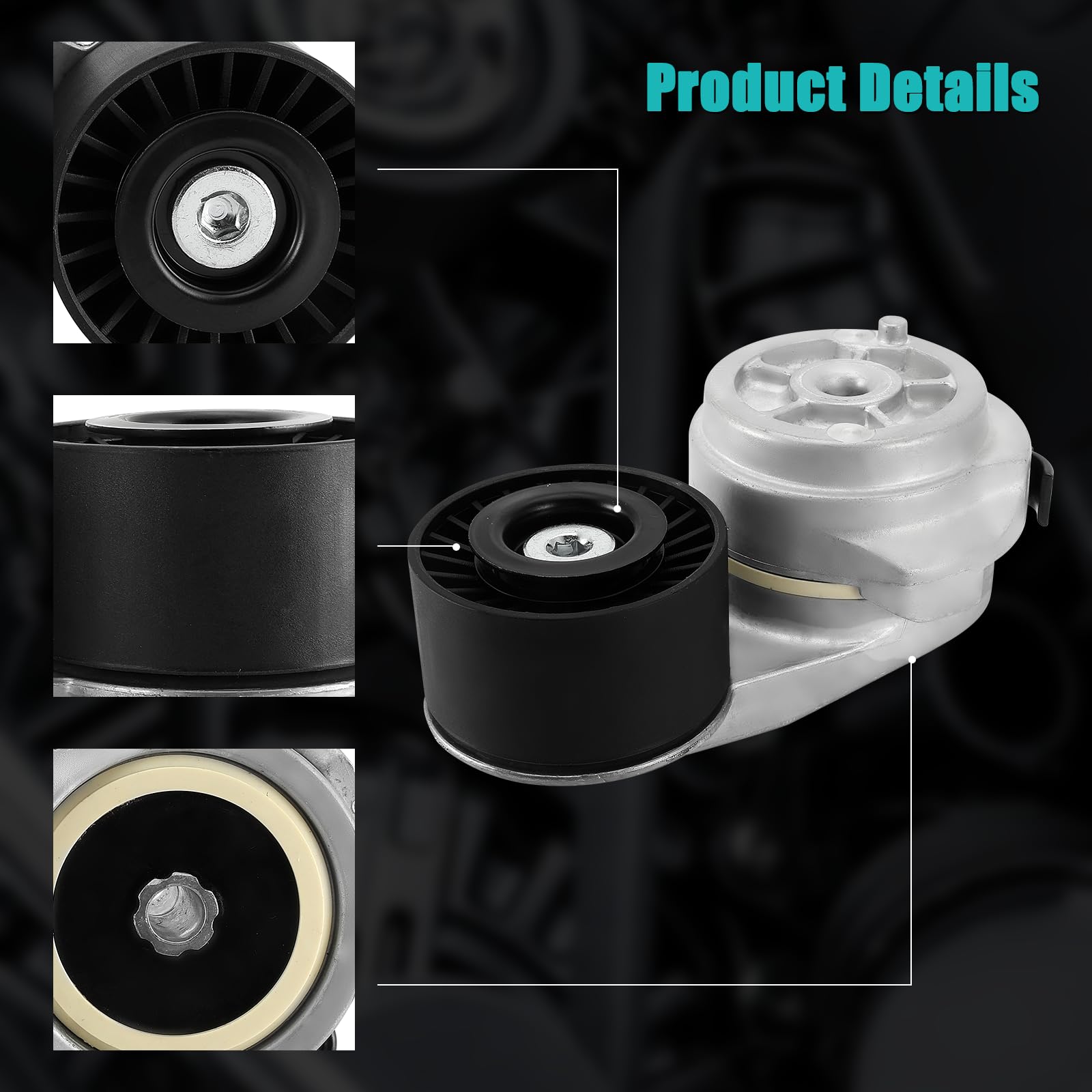 HYR 53010158 Drive Belt Tensioner Pulley Assembly – For Jeep Grand