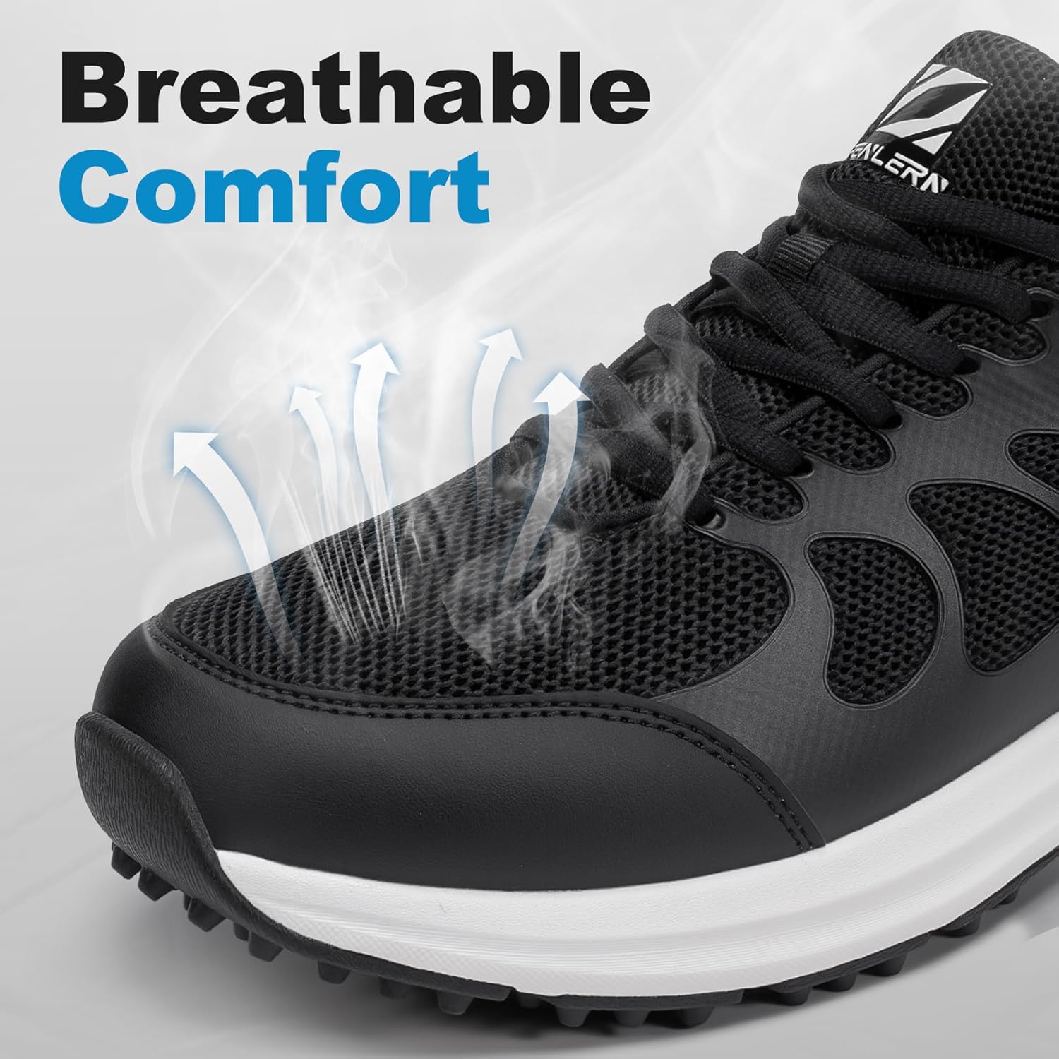 FENLERN Mens Golf Shoes Spikeless Breathable Lightweight Non Slip Golf Shoes for Men F058 - Image 6