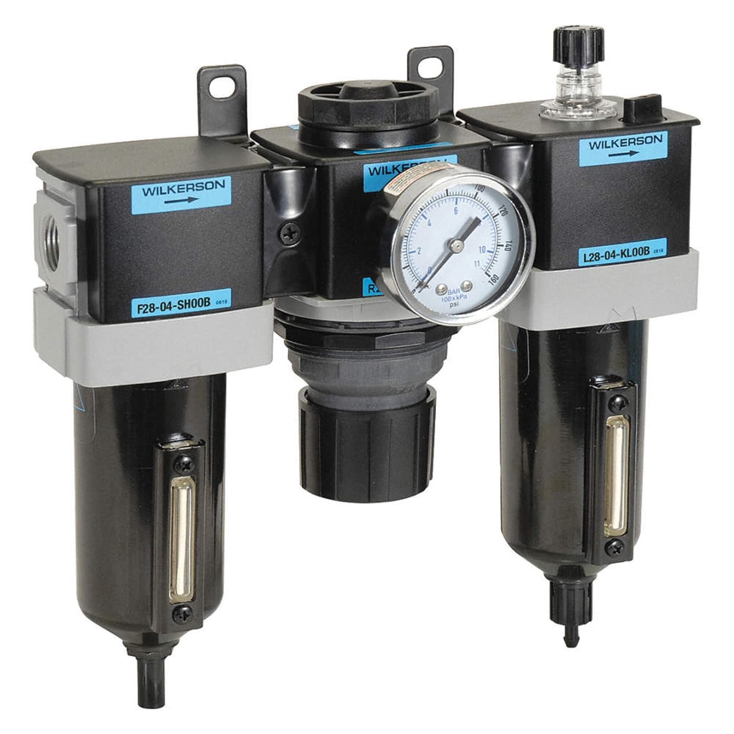Filter/Regulator/Lubricator,3 pcs.
